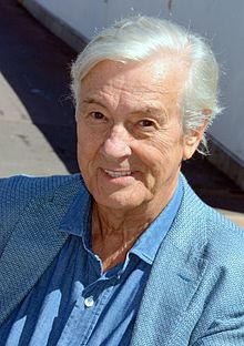 Portrait photographique de Paul Verhoeven en 2016.