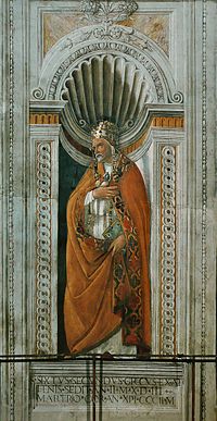 Sisto II dipinto da Sandro Botticelli