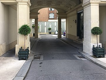 Paris, 9 square d’Orléans. Chopins Wohnung (1842–1849) rechts im Bild.