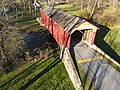 A view from above as you approach the bridge