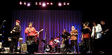 Chopteeth playing at the Kennedy Center (2008).