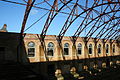 The burnt out remains of the Main Hall.