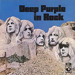 Studioalbumin Deep Purple in Rock kansikuva