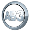 Logo d'AB3 du 17 septembre 2009 au 2 février 2015