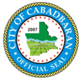 Lambang resmi Cabadbaran City