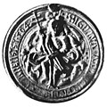 Vilniaus didysis antspaudas. Naudotas 1504-1655 m., diametras 55 mm.