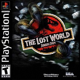 Европейская обложка игры The Lost World: Jurassic Park