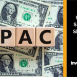 Blog header showing scrabble tiles atop dollar bills spelling 'SPAC' with the blog title on the right