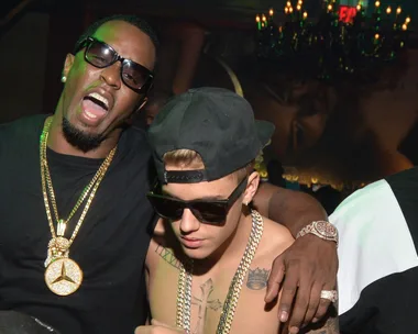 justin bieber with p diddy