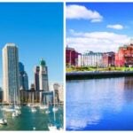 Boston and Providence cities ranked