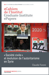 Couverture « Société civile » et évolution de l’autoritarisme en Syrie