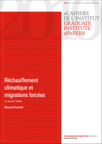 Couverture Réchauffement climatique et migrations forcées : le cas de Tuvalu