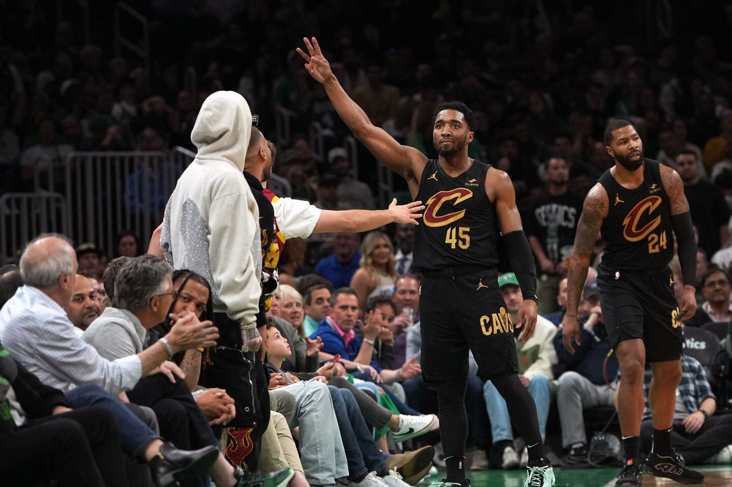 Mitchell averaged 26.6 points, 6.1 assists, and 5.1 rebounds this past season, but he was limited to just 55 games because of a left knee injury and missed the final two games of Boston's five-game ouster of the Cavaliers in the playoffs.