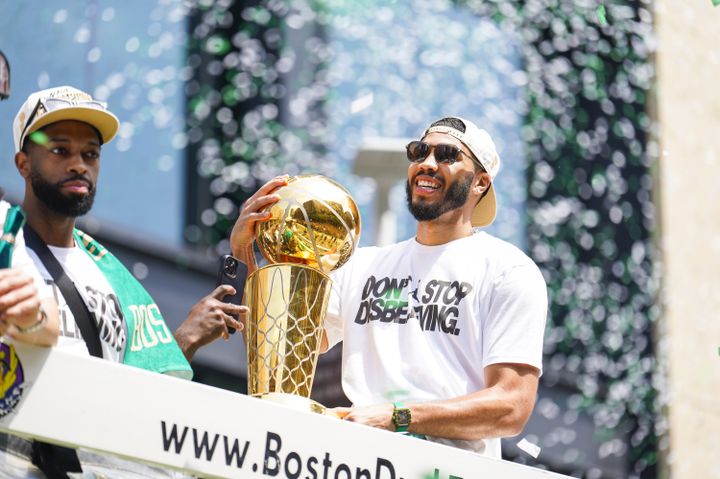 Less than a dozen days after the Celtics' championship parade, Jayson Tatum agreed to a long-term extension.