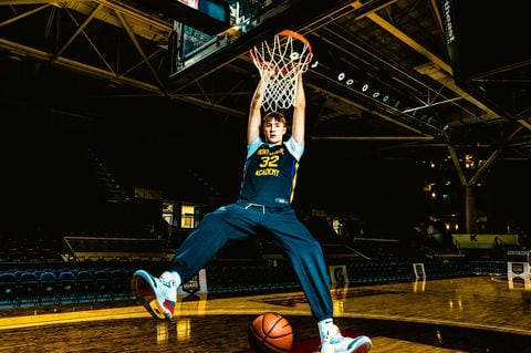 Cooper Flagg, a 6-foot-9 basketball player from Maine, turned 17 in December and will not play his first minute of college basketball for months. But he's already captured attention from the basketball world, including NBA stars Jayson Tatum and LeBron James.