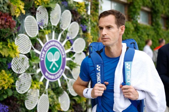 “I wanted to have a chance to go out there and walk out on my own on Centre Court again and give it another go," Andy Murray said Tuesday. "But I also was only going to do that if I felt like I could be competitive.” Murray said.