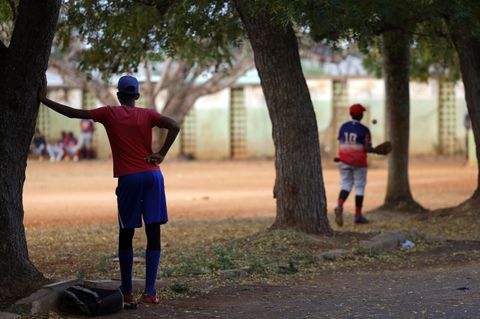 The sprawling area near a horse track in East Santo Domingo — known as the Hippodrome — is home to the modest academy where Brayan Bello honed his craft, putting in 12-hour days as a teenager.