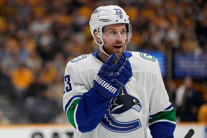 Elias Lindholm is coming off a season that saw him traded from Calgary to Vancouver.