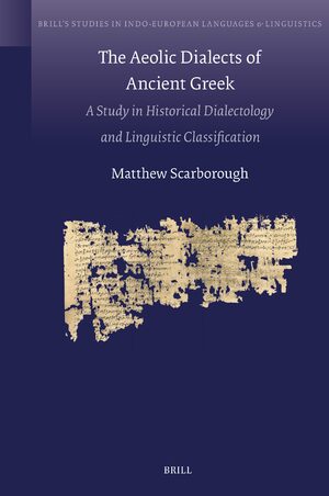 Cover The Aeolic Dialects of Ancient Greek