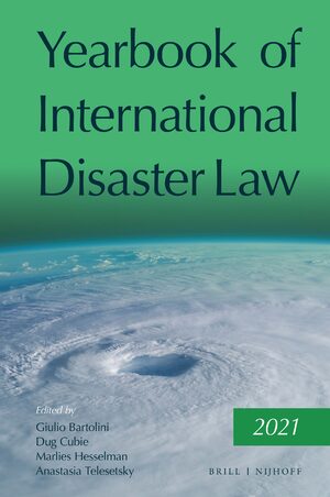 Cover Yearbook of International Disaster Law