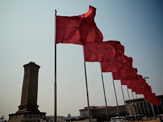 china red flag