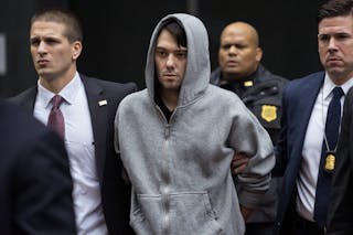 APTOPIX Shkreli Arrest