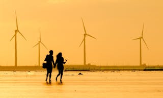 高美濕地＿風力發電機＿gao mei wetland_windmill