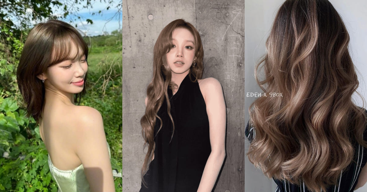 2024染髮界的新寵兒「蘑菇灰」！光線染、鎖骨層次剪...台灣女生顯白顯年輕選這款