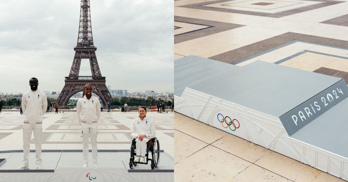 【2024 巴黎奧運】全新「頒獎台」登場：以「艾菲爾鐵塔」為設計靈感、具伸縮性…四大亮點一次看