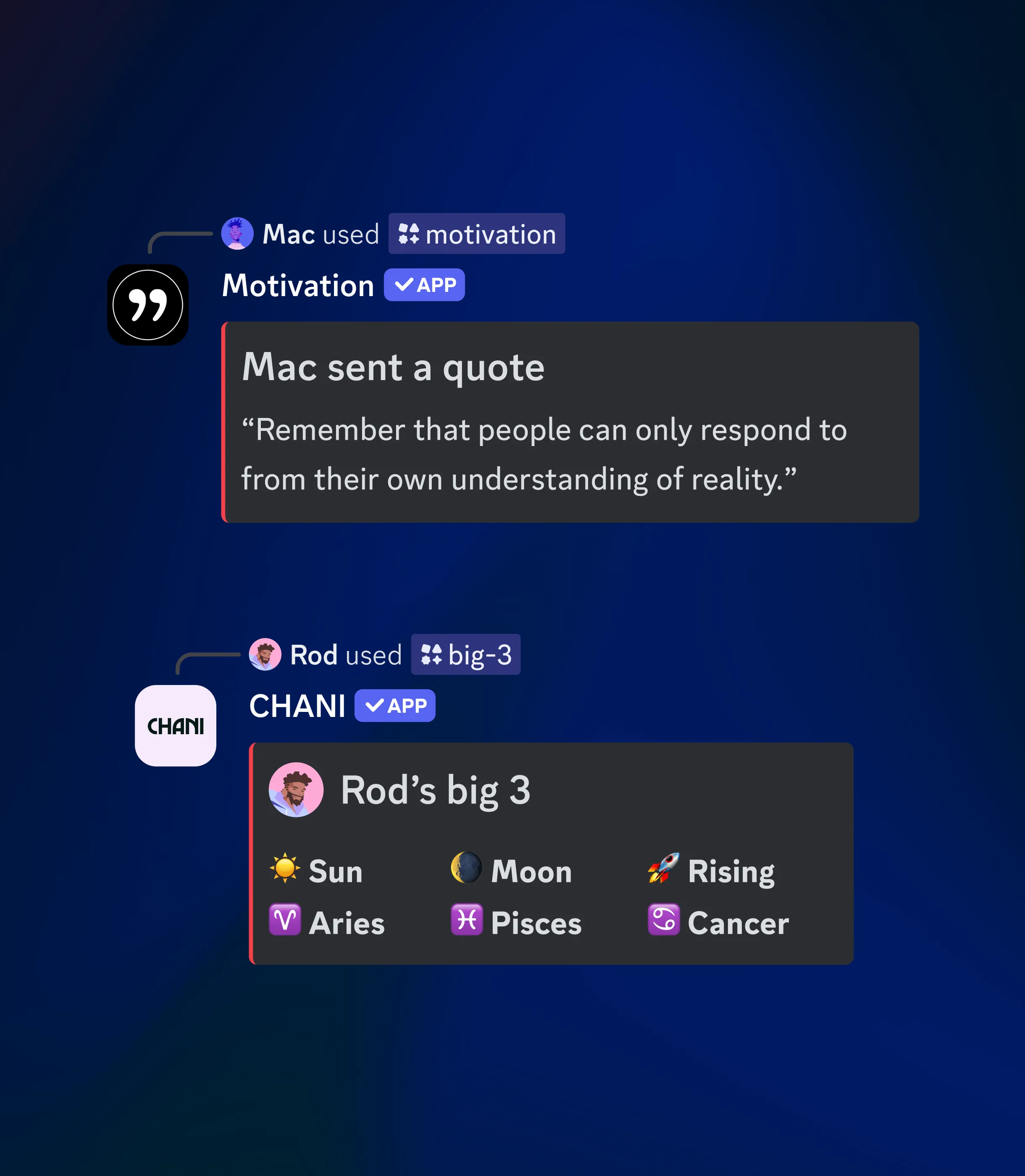 How Chani and Motivation ported their apps onto Discord.