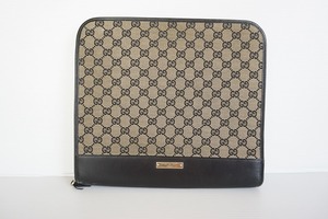 【即決】GUCCI グッチ PC・書類ケース ビジネスバッグ CGキャンバス 019・0434・3754【762480】