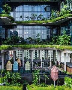 A garden outside PARKROYAL COLLECTION Pickering, Singapore