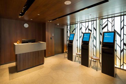 The lobby or reception area at Sotetsu Fresa Inn Seoul Myeong-dong