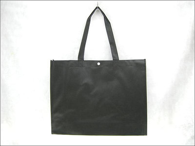 不織布購物袋(45*35*13) 工廠現貨 BAG-025 黑色