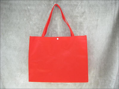 不織布袋現貨-不織布購物袋(45*35*13) BAG-025 大紅色