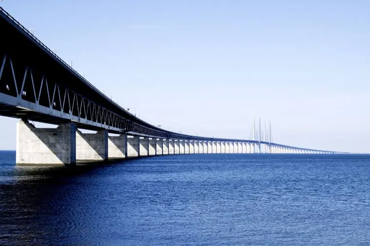 瑞典氣溫 - 厄勒海峽大橋