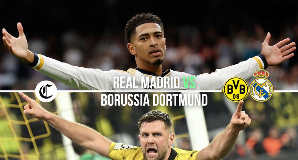 En qué canal transmiten Real Madrid vs Borussia Dortmund hoy final
