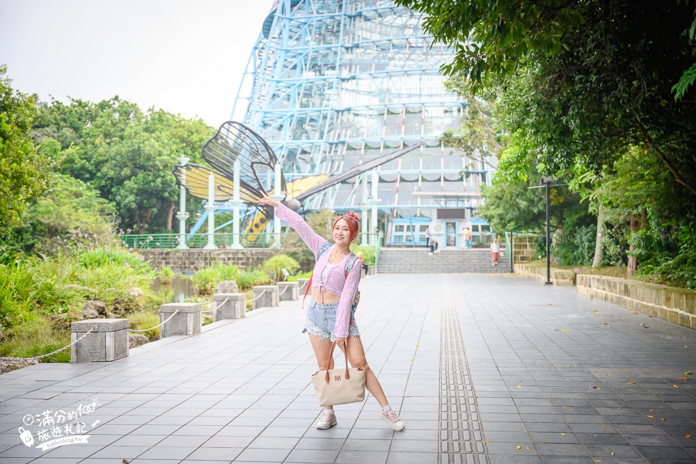 台中植物園【國立自然科學博物館植物園】台中最美熱帶雨林.巨無霸珠光鳳蝶好吸睛,城市裡的亞馬遜河!