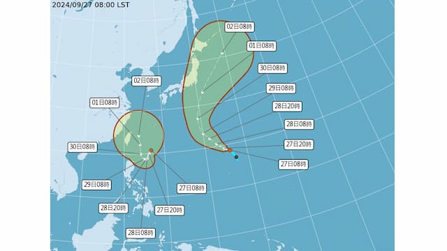 颱風界最速傳說！「燕子」恐提前到今日就形成 未來恐影響「這地區」/life/349850