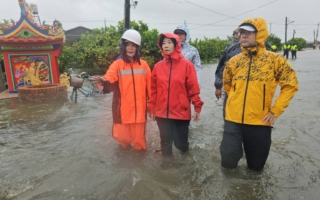 强台凯米酿屏东多处淹水 县府争取28亿排水计划