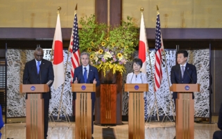美日部长会重申台海和平 台湾：捍卫共同价值