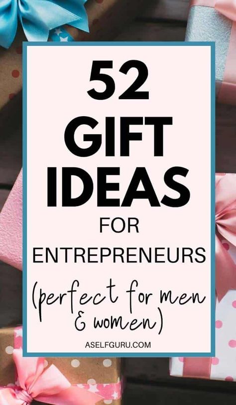 Are you on the search for the perfect gift for the special entrepreneur in your life? Here are 52 gifts that they will love! These gifts are perfect for men and women! | Gifts for Entrepreneurs | Gifts for Entrepreneurs Women | Gifts for Entrepreneurs for Men | Gifts for Business Owners | #giftsforentrepreneurs Gifts For Entrepreneurs, Ceo Gifts, Professional Gift Ideas, Business Owner Gifts, Best Amazon Gifts, Boss Gifts, Business Major, Entrepreneur Gifts, Girl Boss Gift