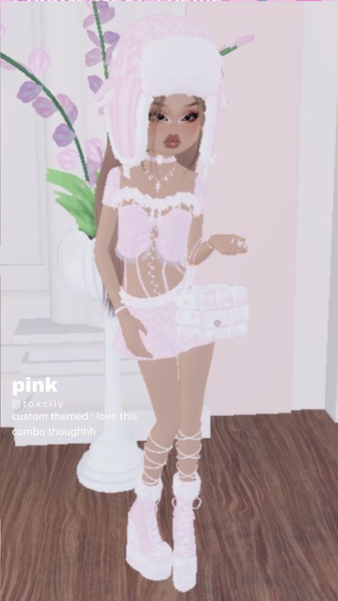 Dress To Impress Outfits Roblox Casting Audition, Elegant Dress To Impress Roblox Game, Coquette Soft Style Outfit, Dress To Impress Softie Theme, Doll Dti Outfit, Pink Outfit Dress To Impress, Monster High School Dress To Impress, Coquette Soft Style Dress To Impress, Fashion Famous Roblox Outfits