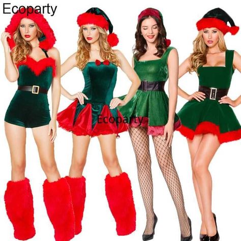 none Christmas Dance Costumes, Elf Outfits, Red Tube Top, Christmas Elf Outfit, Christmas Elf Costume, Elf Magic, Christmas Tree Dress, Christmas Dance, Kawaii Christmas