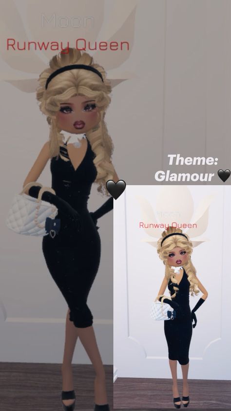 Theme: Glamour 🖤 Dungeons And Dragon Dress To Impress, Tinker Bell Dress To Impress Roblox Game, Dti Outfit Glamour, Dragon Dress To Impress, Dress To Impress Movie Character, Formal Dress To Impress Game, Celeberty Dress To Impress, Dress To Impress Barbie And Raquelle, Glamour Dress To Impress Roblox Game