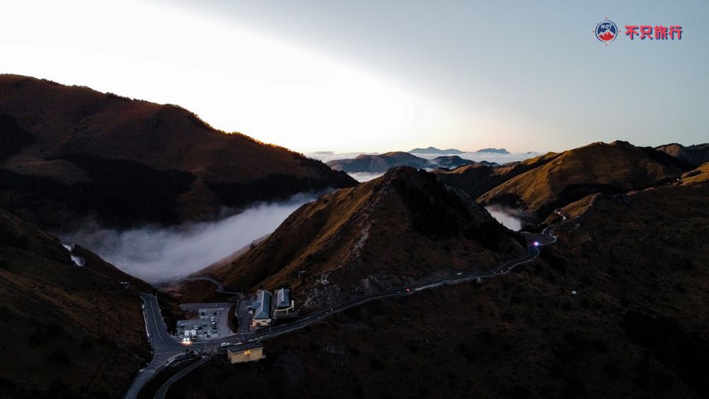 合歡山空景