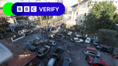 遭受爆炸后的加沙阿赫利阿拉伯医院停车场（18/10/2023）