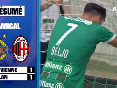 Résumé : SK Rapid 1-1 Milan AC - Match amical