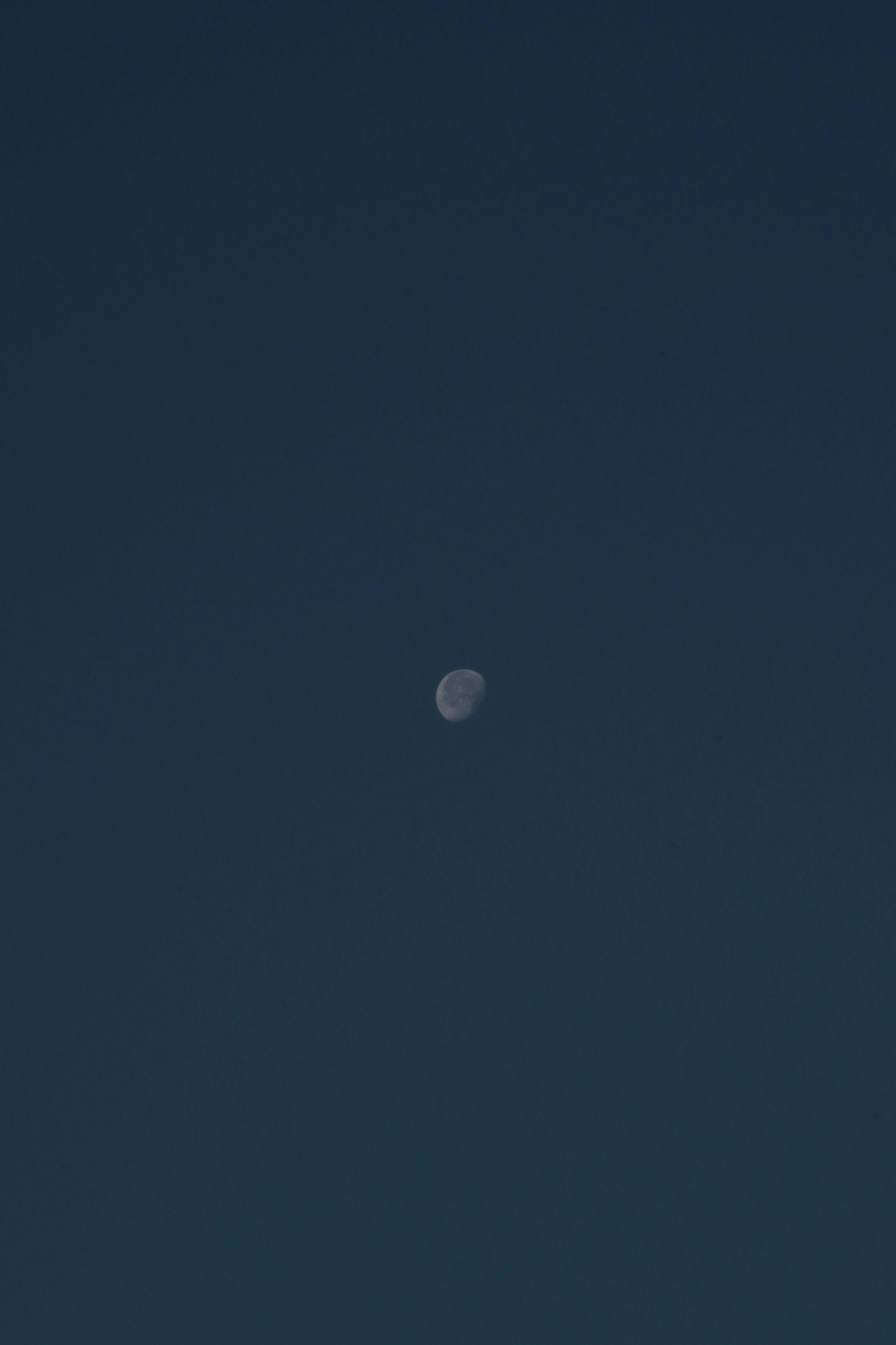 a plane flying in the sky with the moon in the background