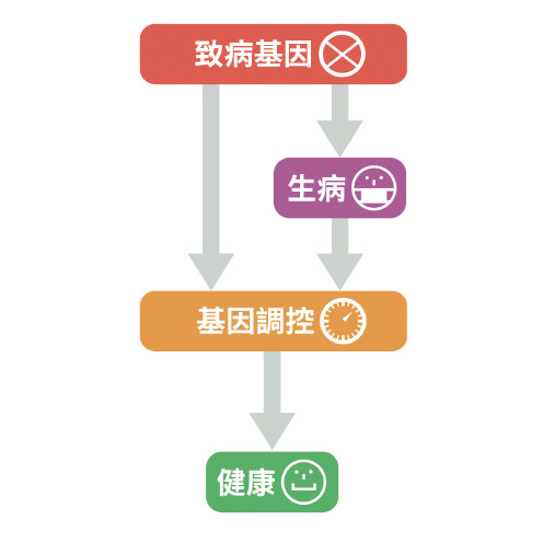 有致病基因不代表一定發病